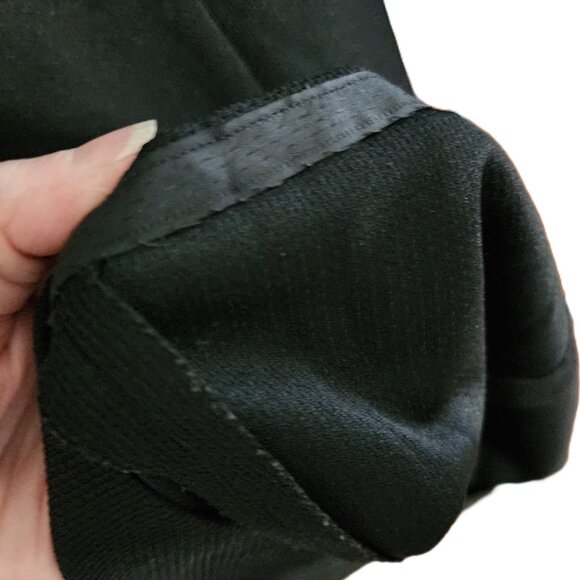 Vintage Puritan...Forever Young  Black Crew Neck Dress Metal Back Zip - Picture 6 of 7